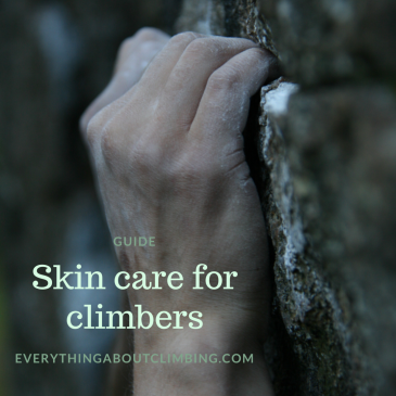 skin care for climbers